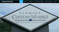 Desktop Screenshot of floridacustommarble.com